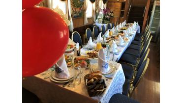 Выпускной на теплоходе с  банкетом и развлекательной программой от 17 500 р.