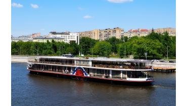Причалы в центре Москвы