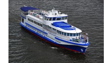 Причалы в центре Москвы