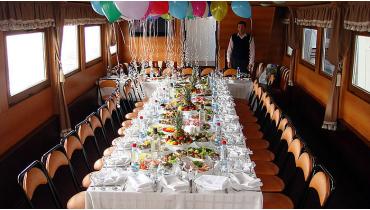 День рождения на теплоходе