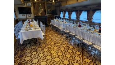 Выпускной на теплоходе с  банкетом и развлекательной программой от 11 000 руб